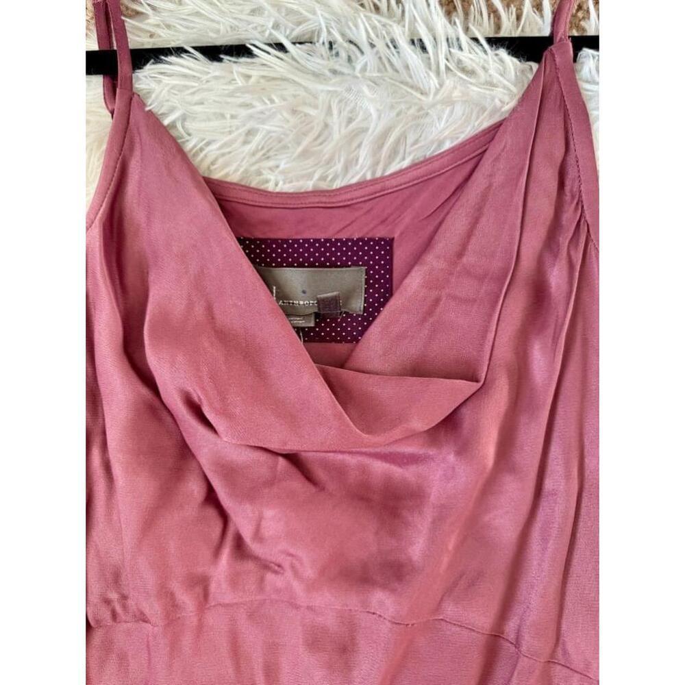 Anthropologie BNWT Small “Elyse Slip Dress” in Color Plum MSRP $120 - Picture 5 of 7